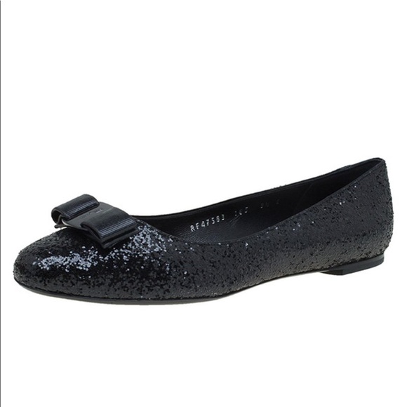 NEW Salvatore Ferragamo Varina Bow Ballet Flats - Picture 6 of 8